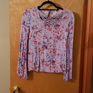 Long sleeve blouse